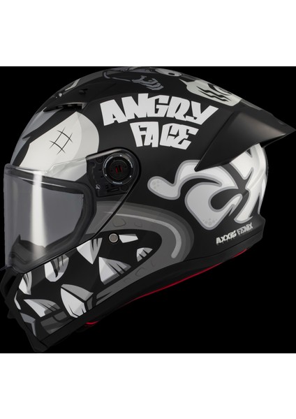Fenix Angry Face Mat Siyah Gri