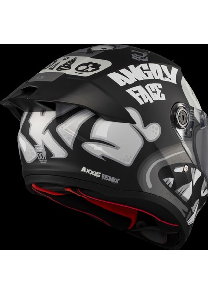 Fenix Angry Face Mat Siyah Gri indirimleri