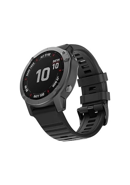 Microsoic Garmi Foreruer 965 Içi Kordo Quick Fit Strap Bad Siyah