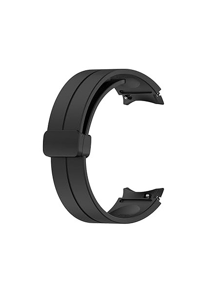 Microsoic Samsug Galaxy Watch Fe Içi Kordo Ribbo Lie Siyah