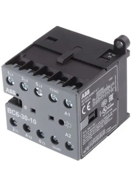 Bc6-30-10 24VDC 4kw 8A 3p 1na Kontaktör fiyatları
