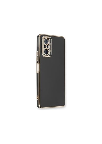 Microsonic Redmi Note 10 Pro Kılıf Olive Plated Siyah [redmi Note 10 Pro ile Uyumlu Kıl