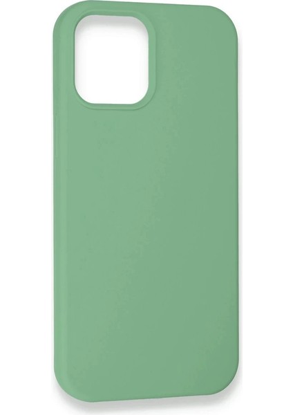 iPhone 12 Pro Kılıf Lansman Legant Silikon - Yeşil modelleri