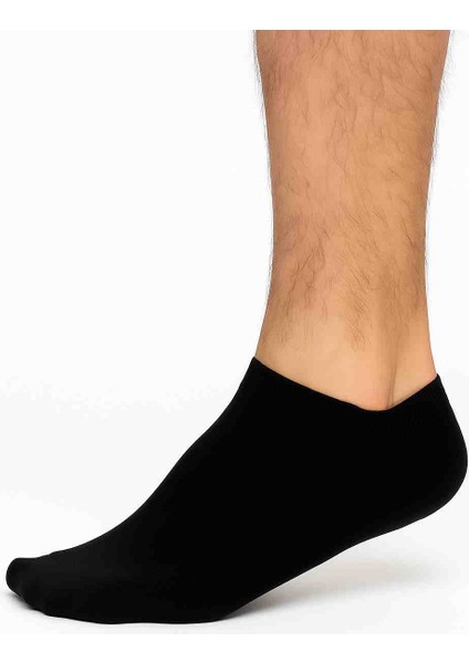 3'lü Erkek Kısa Çorap Seti | Siyah Gri Beyaz | Bilek Boy | 40-44 Numara Uyumlu fiyatları