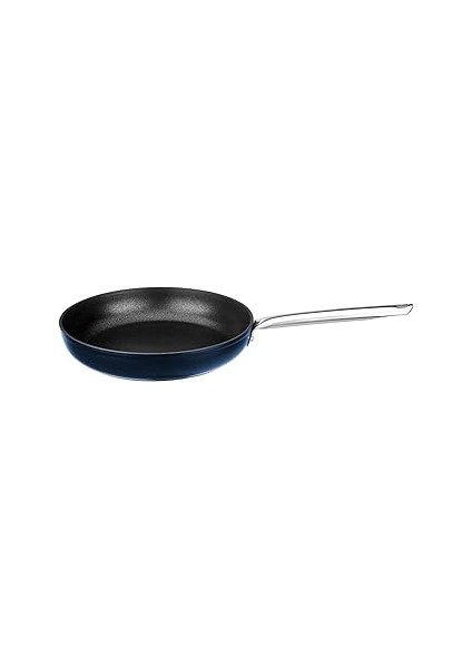 Titaium 20CM Tava, Çelik Sap Metalik Mavi