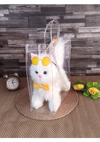 El Yapımı Peluş Kedi Konsept Hediyelik fırsatları