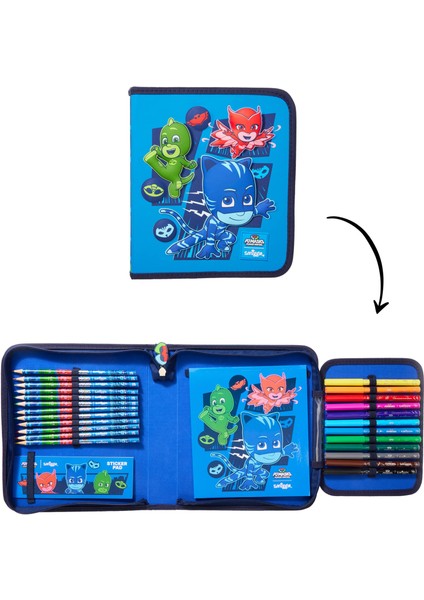 - Pj Mask Kırtasiye Seti ve Kalem Kutusu