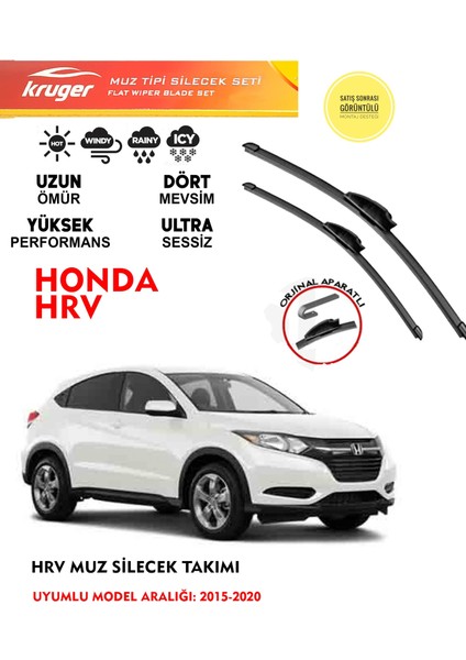 Honda Hr-V Muz Silecek Takımı 2019 Model Araca Özel . Aparat