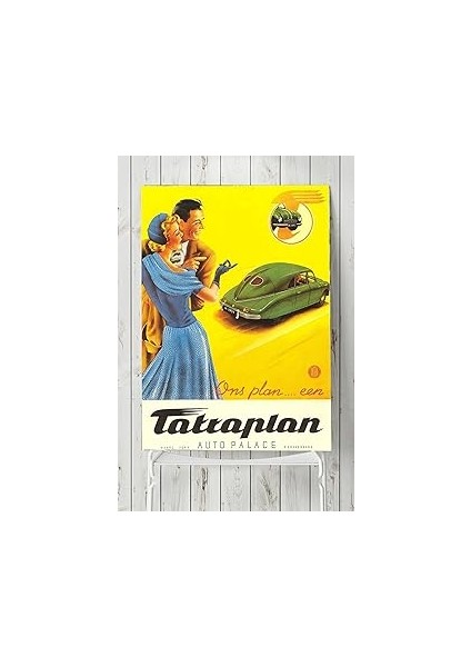 (9340) Vitage Araba POSTERI(60X90CM)