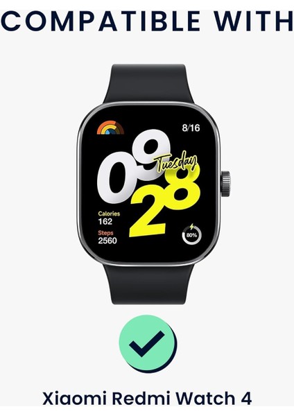 Xiaomi Redmi Watch 4 Uyumlu Cam Kolay Kurulum Aparatlı Ekran Koruyucu fiyatları