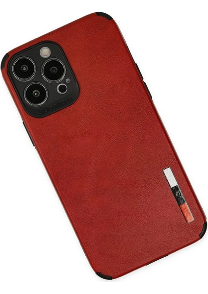 iPhone 13 Pro Max Kılıf Loop Deri Silikon - Kırmızı modelleri