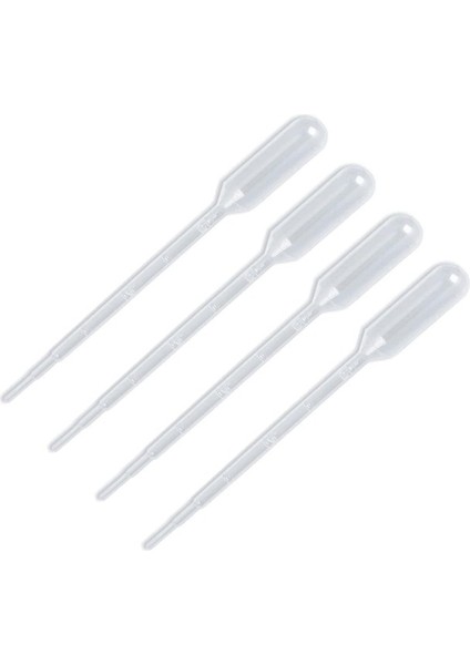 Pastör Pipet Plastik Damlalık -- 1 ml -- 500 Adet/ Kutu --Polietilen
