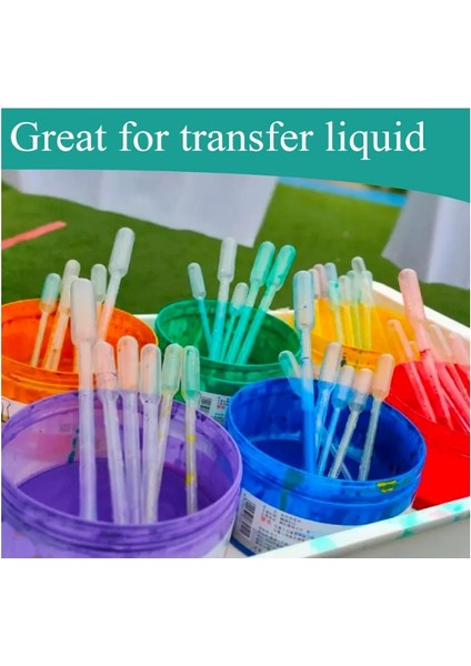 Pastör Pipet Plastik Damlalık -- 1 ml -- 500 Adet/ Kutu --Polietilen indirimleri