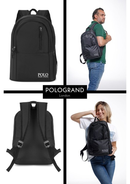 Orijinal Unisex Çok Gözlü Su Geçirmez Spor Kurs Laptop Gezi Seyahat ve Günlük Kullanım Sırt Çantası fiyatları