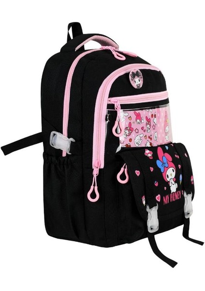 Ilkokul Çantası 3'lü Set Pembe Renk 42*30 cm Beslenme Çantası Kalem Kutusu Ortopedik Su Itici Kumaş fiyatları