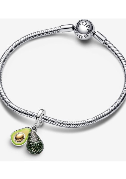 Pandora Avokado Çift Sallantılı Charm 925 Ayar Gümüş indirimleri