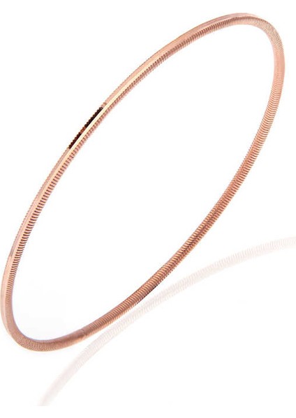 Rose Ajda Kadın Gümüş Bilezik 6.6 cm