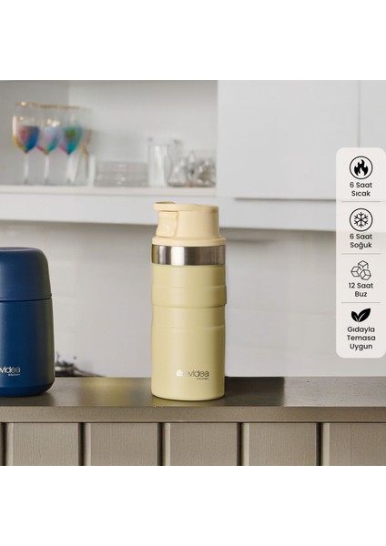 Kitchen Bireysel Termos - Bej - 350 ml