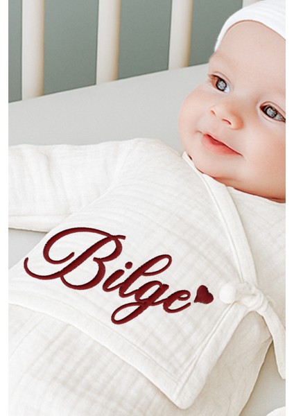 4 Katlı Müslin 5'li Kimono Bağcıklı %100 Pamuk Hastane Çıkışı Kişiye Özel Isimli Nakış Desenli Set fırsatları