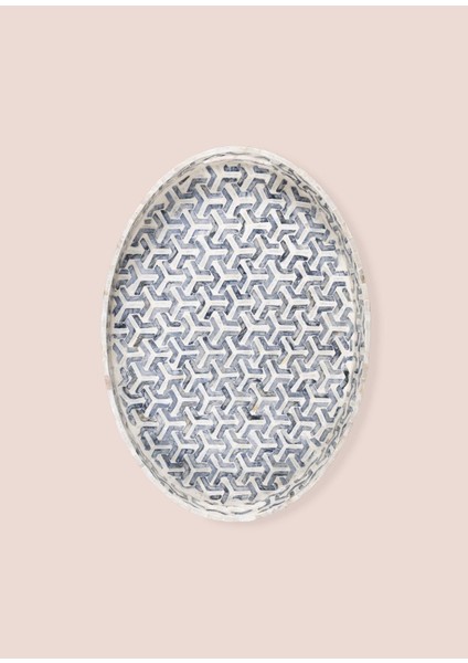 Sedef Oval Tepsi 50X36X6 cm TLC0094 indirimleri