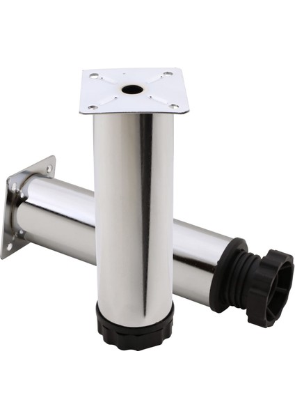 Mobilya Kanepe Baza Koltuk Metal Destek Ayağı Ayarlanabilir Krom Ayak