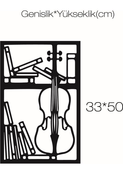 Çello Viyolonsel Keman Müzik Aleti Müzisyen Ahşap Tablo Duvar Dekoru indirimleri