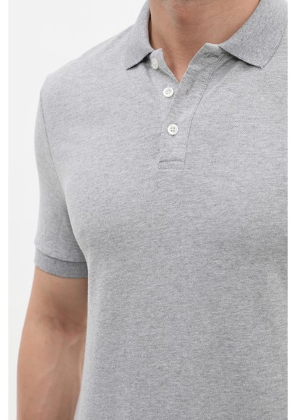 Erkek Polo Yaka Pamuk Tişört