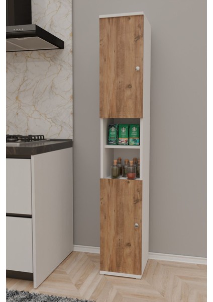 Efes Mutfak Dolabı Mutfak Rafı Çok Amaçlı Dolap-Meşe fiyatları