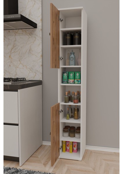 Efes Mutfak Dolabı Mutfak Rafı Çok Amaçlı Dolap-Meşe modelleri