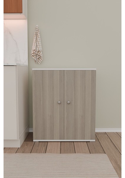 3 Bölmeli Mutfak Dolabı Mutfak Rafı Çok Amaçlı Dolap ve Saklama Dolabı-Cordoba fiyatları