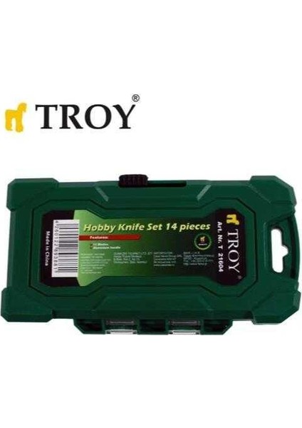 21604 Hobi Maket Bıçağı Seti, 14 Parça Taşıma Kutulu fırsatları