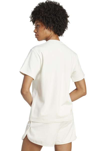 Adidas Ess Wr Kadın Beyaz Tişört JV7462 fırsatları