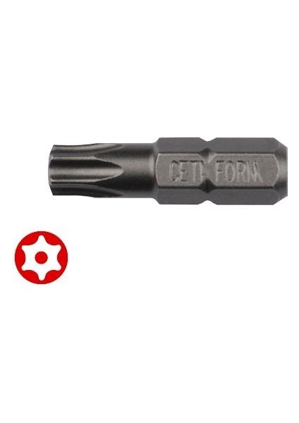 CB/809T Delikli Torx Bits Uç T25 x 25 mm
