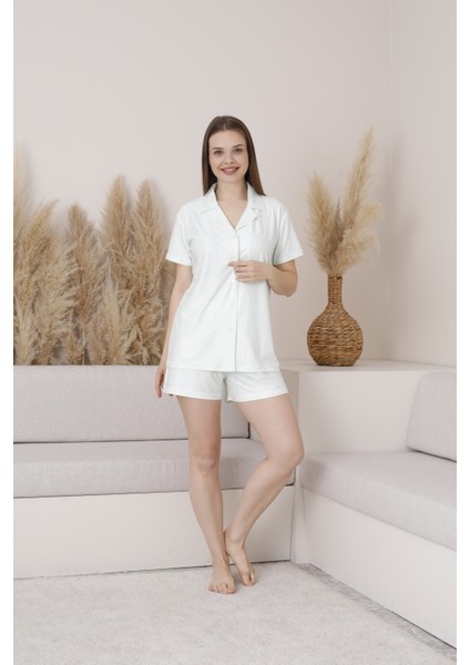 5 Düğme Kısa Şort Pijama Takımı fiyatları