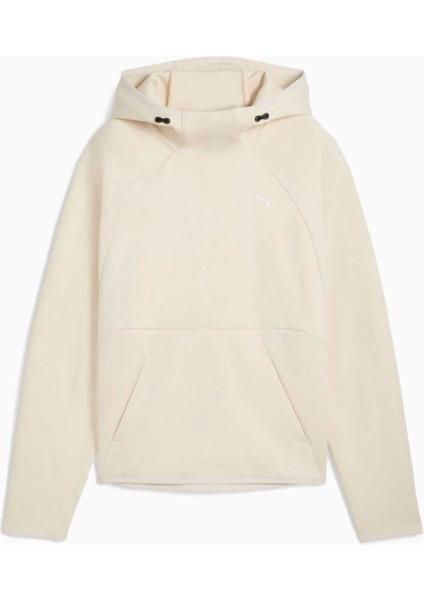 Puma Evostrıpe Comfort Hoodie Kadın Bej Sweatshirt 68814087