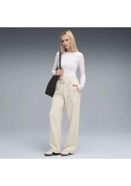 Puma Class High-Waist Kadın Bej Eşofman Altı 68812987 modelleri