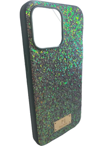 iPhone 15 Pro Max Parlak Lüx Simli Iç Kısmı Kadife Kumaşlı Telefon Kılıfı fiyatları