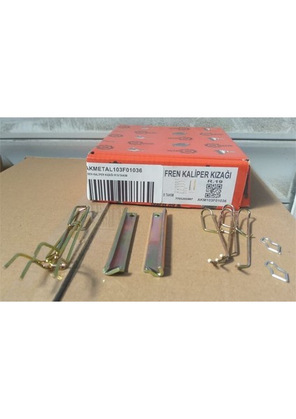 103F01036 - Fren Kaliper Kızağı R19 Takım