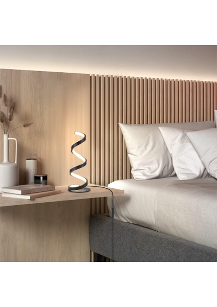 Büro Ev Ofis Hediyesi Için Spiral Kıvrımlı Gece Lambası fırsatları