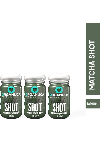 Matcha Shot 3'lü Paket fiyatları