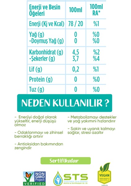 Matcha Shot 6'lı Paket fiyatları