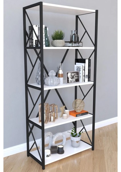 New Modern 150 Lik Kitaplık Raf Çok Amaçlı Kiler Mutfak Banyo Rafı Beyaz fiyatları