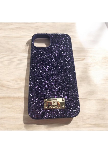 iPhone 13/14 Parlak Lüx Simli Iç Kısmı Kadife Kumaşlı Telefon Kılıfı fiyatları
