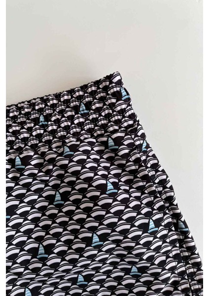 106 Yelken Desenli Erkek Çocuk Deniz Şortu fiyatları