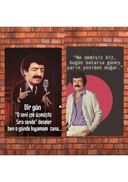 Sevilen Müslüm Baba Sözleri 6’lı Tablo