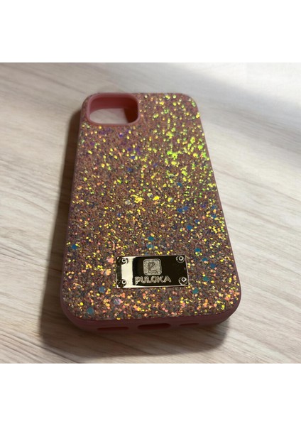 iPhone 13/14 Parlak Lüx Simli Iç Kısmı Kadife Kumaşlı Telefon Kılıfı fiyatları