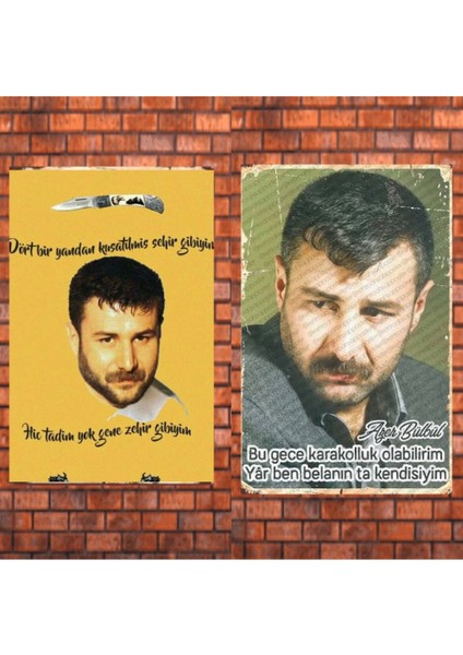 Sevilen Azar Bülbül Sözleri 6’lı Tablo fiyatları
