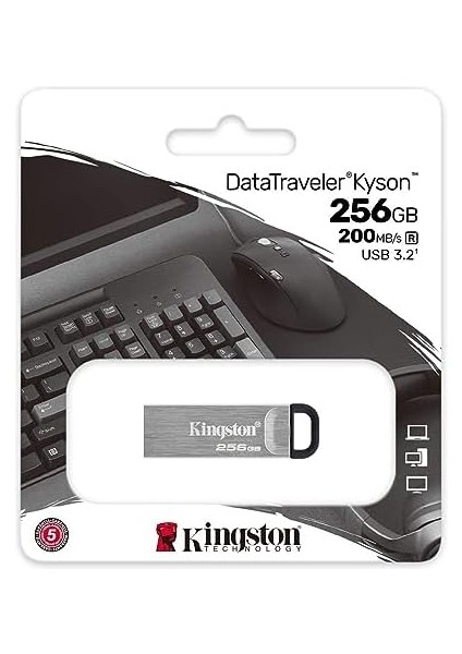 Datatrler Kyson 256GB USB Flash Bellek , DTKN/256GB, 200MB/S - 60MB/S Okuma-Yazma, Metal Kasalı fiyatları
