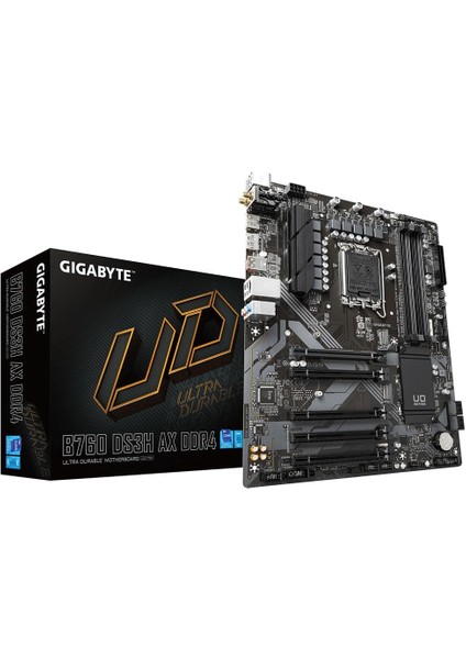 B760 DS3H Ax Ddr4 Wıfı6 Intel LGA1700 Atx Ultra Durable Anakart
