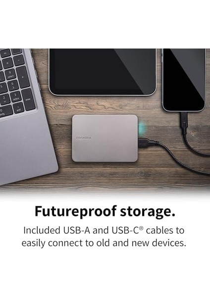 Canvio Flex 2.5" 2tb USB 3.2 Gen-1 + Type-C + Type-A (HDTX220ESCAA) Taşınabilir Harici Sabit Disk modelleri